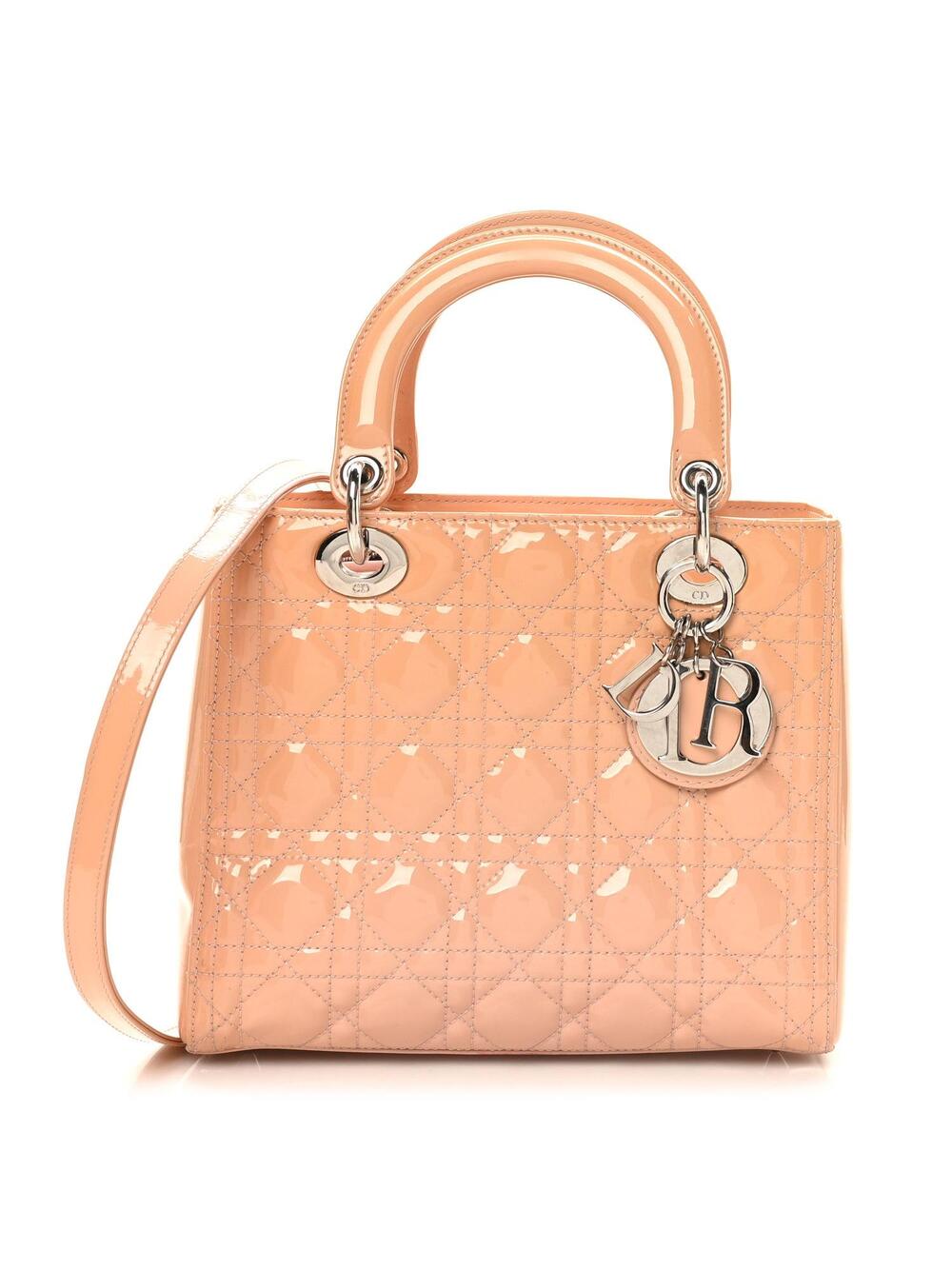Christian Dior Patent Cannage Medium #262679C24B